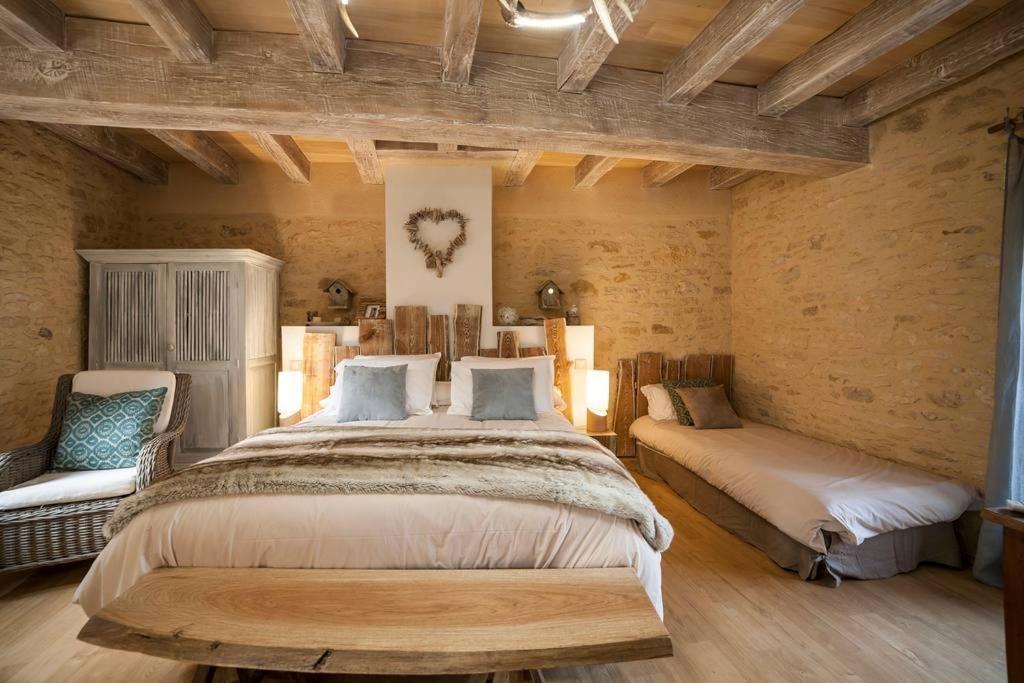 Le Clos Des Songes Сен-Леон-сюр-Везер Экстерьер фото