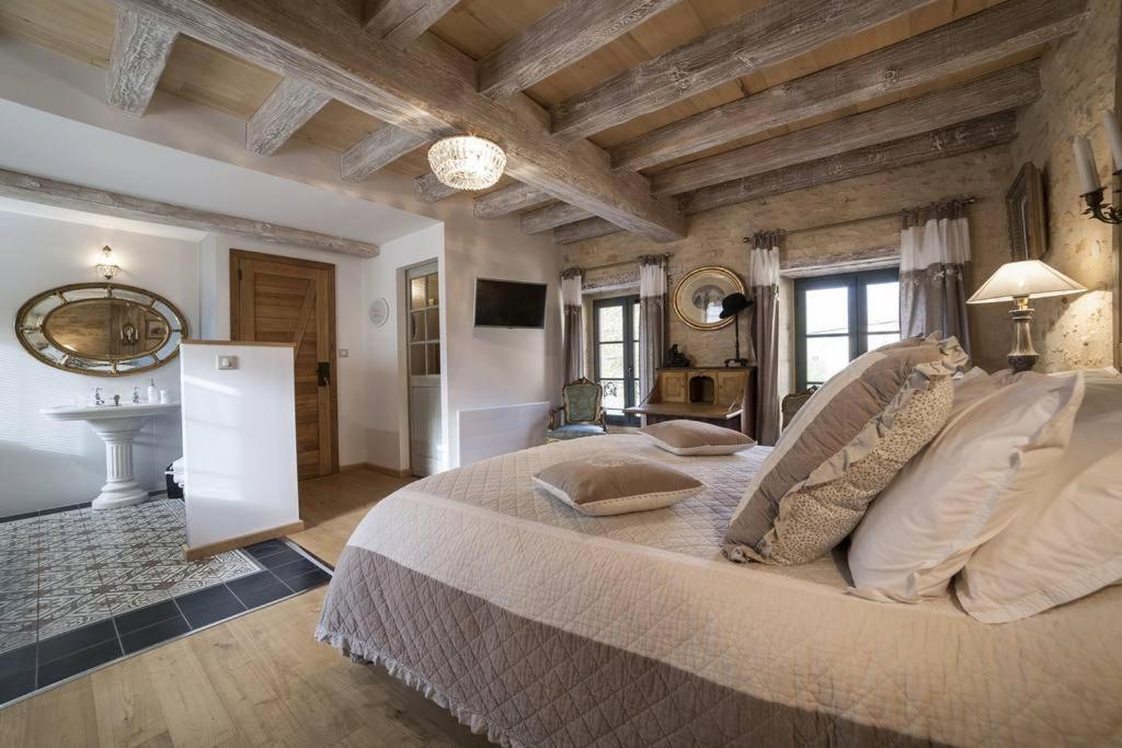 Le Clos Des Songes Сен-Леон-сюр-Везер Экстерьер фото