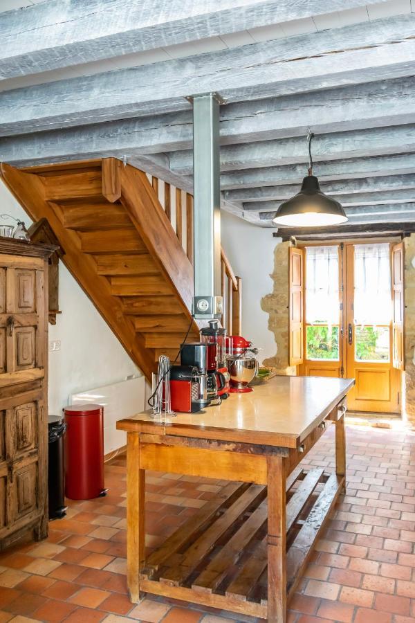 Le Clos Des Songes Сен-Леон-сюр-Везер Экстерьер фото