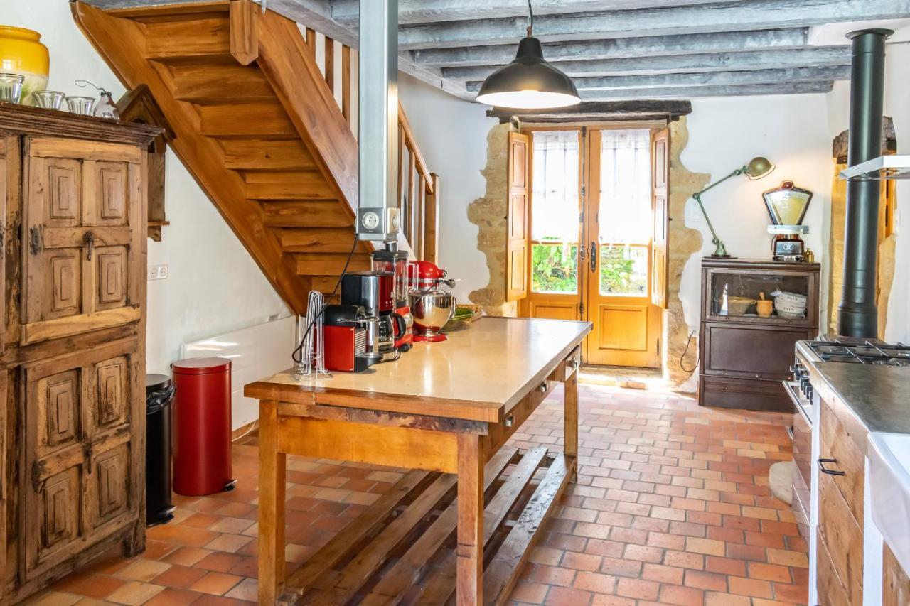 Le Clos Des Songes Сен-Леон-сюр-Везер Экстерьер фото