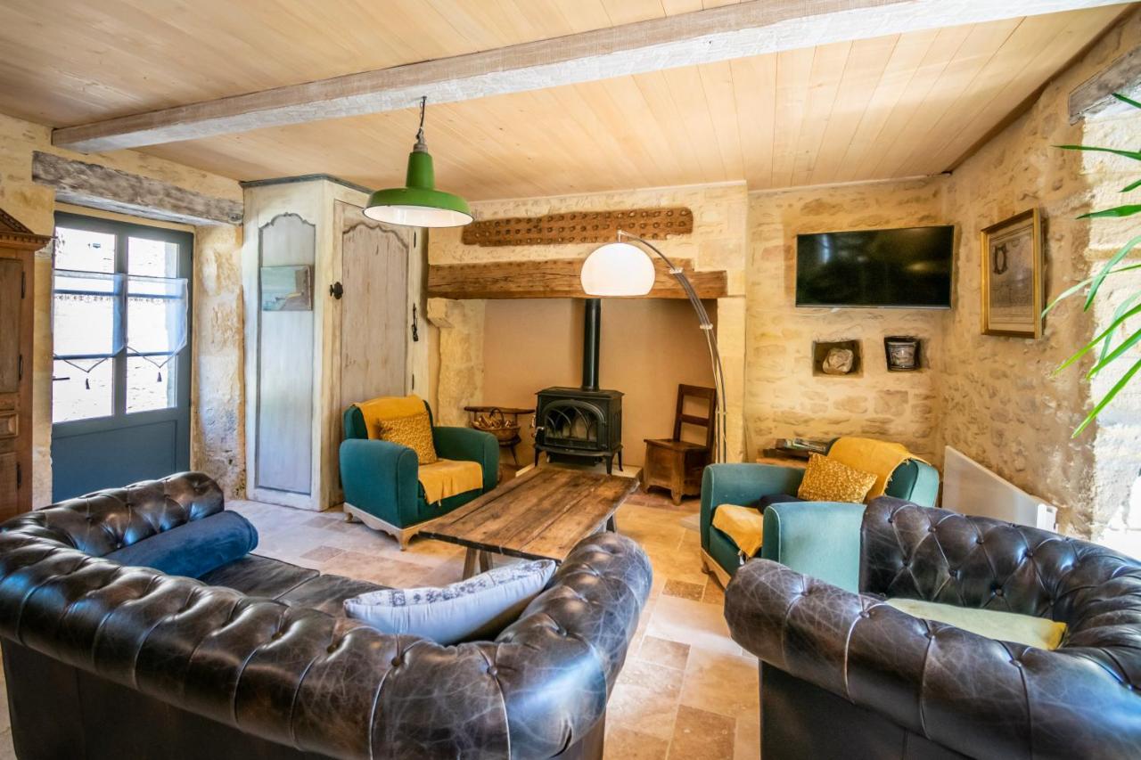 Le Clos Des Songes Сен-Леон-сюр-Везер Экстерьер фото